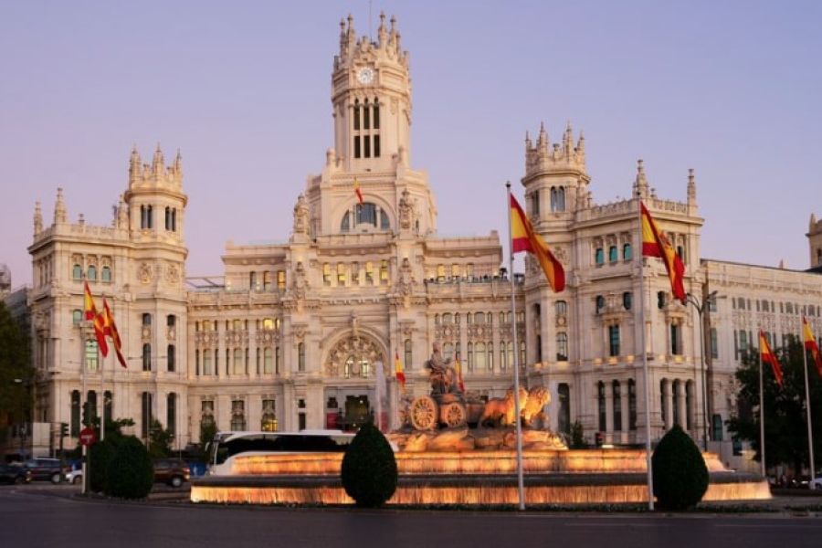 Madrid, Toledo, Valencia e Saragozza