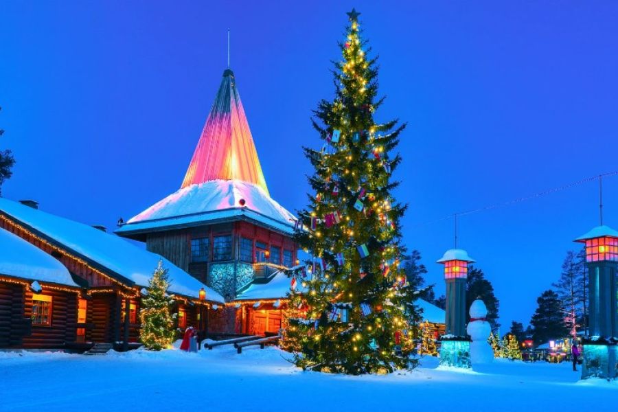 Rovaniemi: Polo Nord, Babbo Natale e aurora boreale
