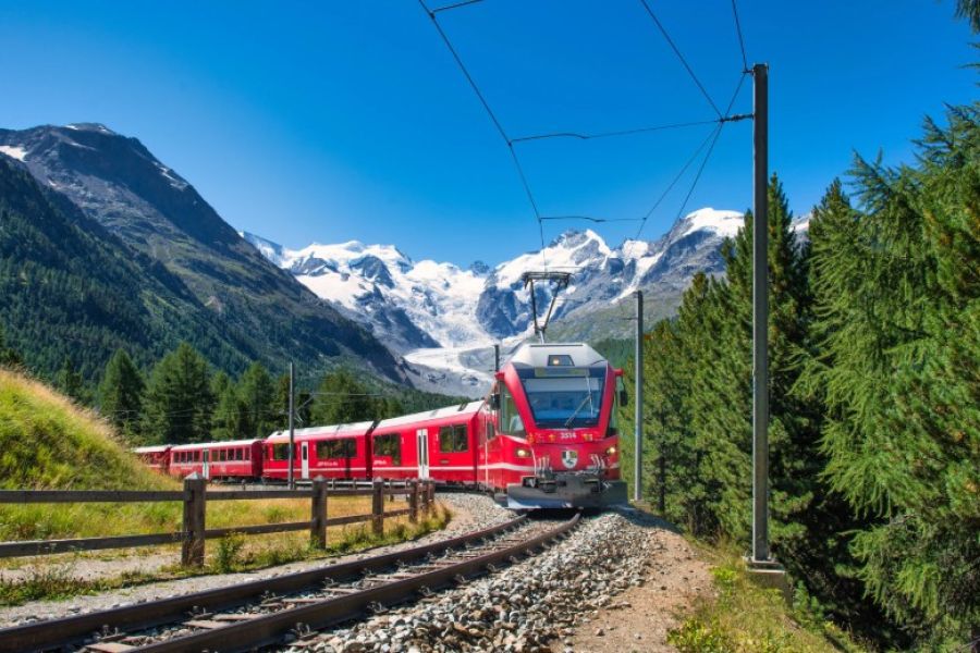 Livigno, St. Moritz e Trenino del Bernina