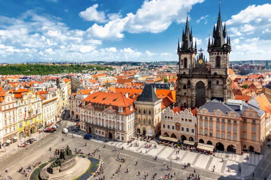 Festa della donna in giornata a Praga